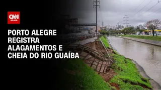 Porto Alegre registra alagamentos e cheia do Rio Guaíba | CNN PRIME TIME