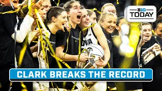 Looking Back at Caitlin Clark's Record Setting Night; Big Ten Bracketology | B1G Today