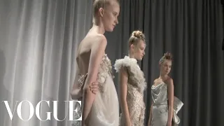 Marchesa Presentation Ready to Wear Spring 2011 Vogue Fashion Week Runway Show