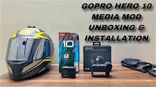 Unboxing of my GoPro Hero 10 Black & Gopro Media Mod | How to install Media Mod on your GoPro.