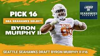 Seattle Seahawks Pick Byron Murphy II | 2024 NFL Draft Coverage