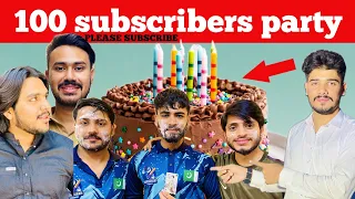 100 subscribers party only for fun