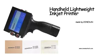 How to use the Handheld Intelligent Inkjet Printer Coding machine Coding machine