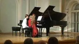 G. BIZET - V. GRYAZNOV. Habanera For Two. Children duo