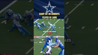 Cowboys player Destroyed by DETROIT LIONS!