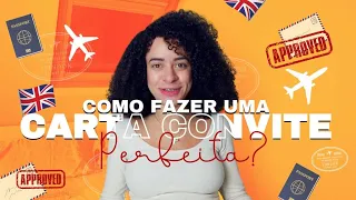 COMO FAZER UMA CARTA CONVITE PERFEITA