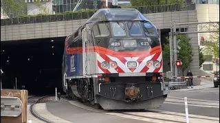 The Complete Metra Evening Rush Hour On The Alternate Schedule At Canal Street On May 7, 2021