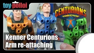 Vintage  Centurions Arm re-attaching guide by Kenner - Toy Polloi