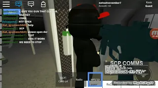 SCP-035 TEST #1 AND SCP-049 BREACH | Roblox | SCP Site - 61 |