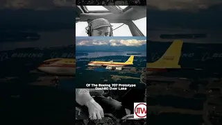 When a Pilot Performed a Barrel Roll to Promote The Boeing 707 #shorts