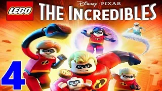 LEGO The Incredibles Walkthrough Gameplay Part 4 Elastigirl On The Case