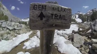 Gem Lakes in June 2018 12,000 ft in the Eastern Sierras.