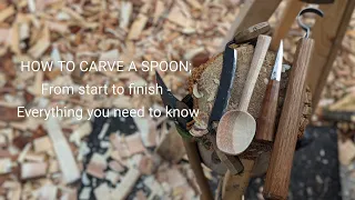 Spoon Carving - Rough Work (Part 1) | Andy Spoons