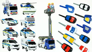 월드카 경찰차 총출동! 고속도로 순찰대와 경찰특공대가 동시에 출동했어요 World Car police car toys