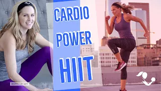 25-Minute Cardio Power HIIT Workout:  No Equipment Fat Blasting Workout to Burn and Tone
