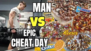 CASUAL ????? CALORIE CHEAT DAY | EPIC SWEET PIZZA!!!
