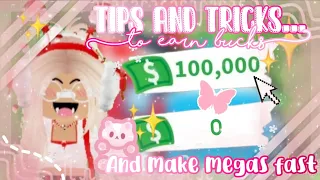💕🧸*TIPS* and *TRICKS* to ~earn bucks~ and ~make neons~ ☆FAST☆