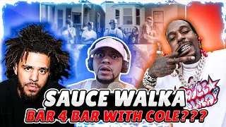 WHO TF IS THIS GUY???? Sauce Walka - Sanchie P's Maybach Freestyle (REACTION)