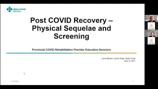 Post COVID Recovery – Physical Sequelae