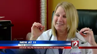 Device behind the ear helping patients battle addiction