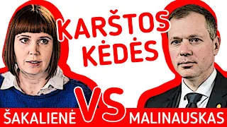 Kas apgins Lietuvos vaikus? II Šakalienė VS Malinauskas II Karštos kėdės