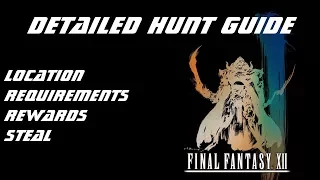 FINAL FANTASY XII : Detailed Hunt Guide - 43 Ixion