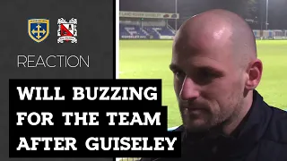 Will Buzzing for the Team After Guiseley
