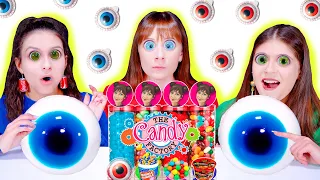 ASMR Mystery Candy Machine Challenge 푸드 챌린지 By LiLiBu