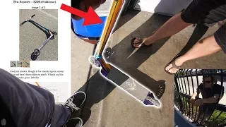 KID STEALS MY CUSTOM PRO SCOOTER AND PUTS IT ON CRAIGSLIST!