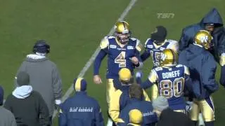 CFL Recap: Hamilton 12, Winnipeg 34 - September 21, 2012