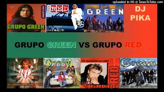 GRUPO GREEN VS GRUPO RED - LA GUERRA DE COLORES  DJ PIKA