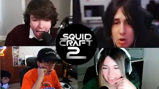 SPREEN REACCIONA a las MUERTES de SQUID CRAFT GAMES 2 | DÍA 2