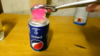 SODA CAN vs RED HOT NICKEL BALL