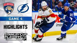 First Round, Gm 4: Panthers @ Lightning 5/22/21 | NHL Highlights