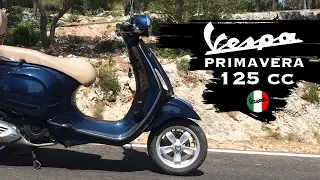 Review of Piaggio Vespa 125 cc Primavera; ag] Stories