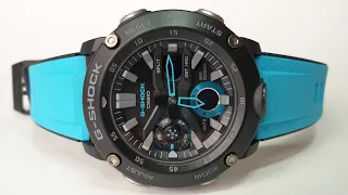 Переосмысленные G-Shock GA-2000 CARBONE CORE GUARD