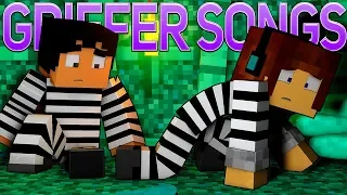 ГРИФЕР МАЙНКРАФТ КЛИПЫ НА РУССКОМ ( ТОП 4 ) | Griefer Minecraft Parody Song Animation Compilation