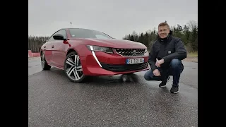 Testissä uusi Peugeot 508 (Teknavi 2018)