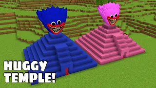 I found PYRAMID TEMPLE OF HUGGY WUGGY in Minecraft - Gameplay - Coffin meme