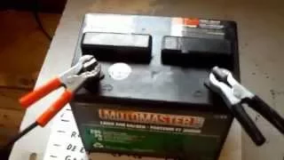 Lead acid battery restoration desulfation recondition in 5 minutes for $ 1.oo epsom salt