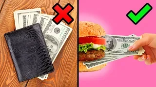 SECRET HIDING HACKS || DON'T BE BROKEN - SAVE YOUR MONEY