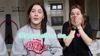 Ella ja Helmi ihan oikea perhe🤞🏻💕💗