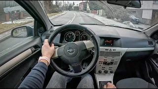 2007 Opel Astra H  [1.7 CDTI 110HP] |0-100| POV Test Drive #1579 Joe Black