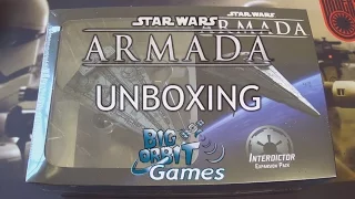 Star Wars Armada Imperial Interdictor Unboxing