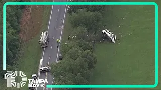 Florida bus crash update: Authorities hold press conference after 8 people killed, dozens more hurt