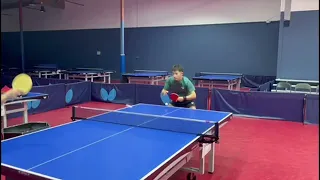 Butterfly Training Tips with Zhang Tianrui - Multi-ball Handspeed Exercise