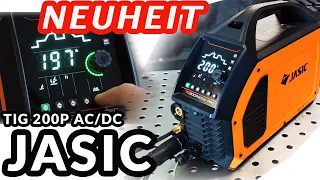 Jetzt kommt JASIC- bezahlbare Profi Schweißgeräte? TIG 200P AC DCPFC