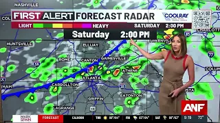 First Alert Forecast: Expect Summer-like T-Storms throughout the Weekend