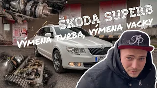 Škoda Superb 2.0 TDI - |výmena turba a vačky| - Car Repair - Rngd