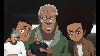 FIRST TIME REACTING TO BOONDOCKS FUNNY MOMENTS PART 1 😂😂